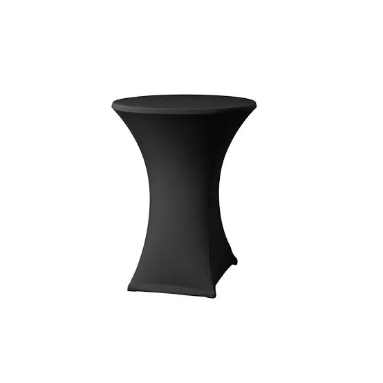 NAPPE NOIR  pour mange debout